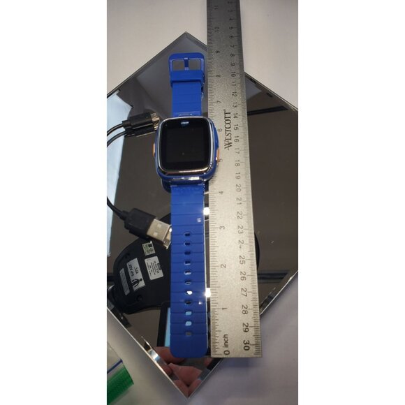 Vtech Kidizoom Kid's Smartwatch Blue Learning Watch - Tested & Working - Picture 8 of 8